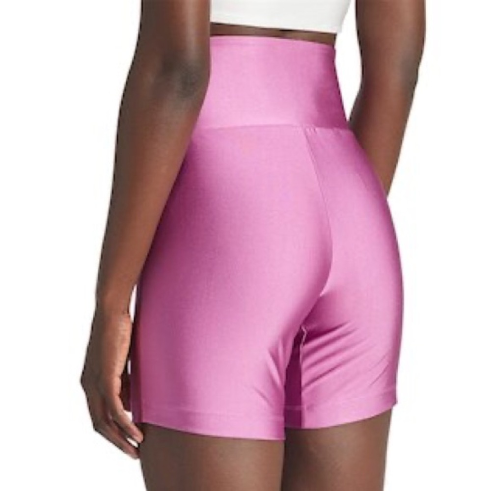 NWT Adidas Originals 3-Stripes Spandex Cycling Shorts- Semi Pulse Lilac - MED - Picture 5 of 13